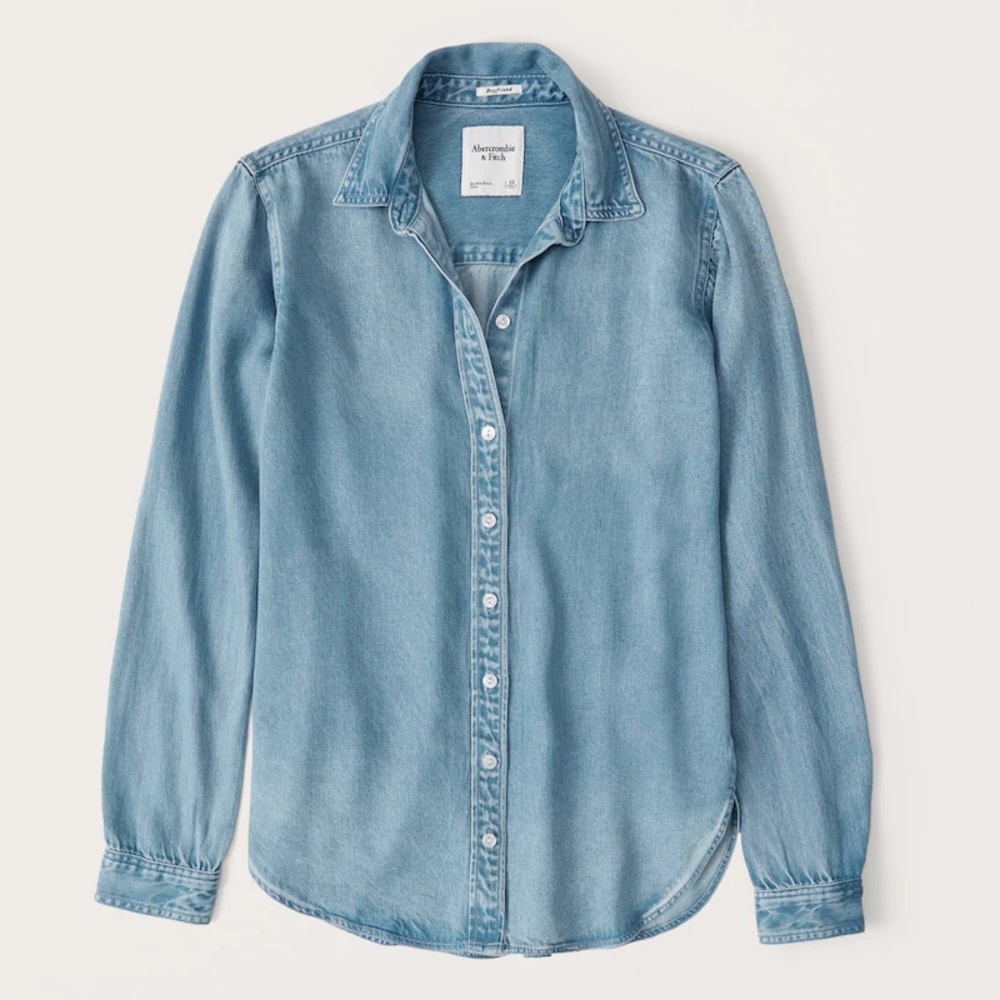 90s Boyfriend Chambray Shirt